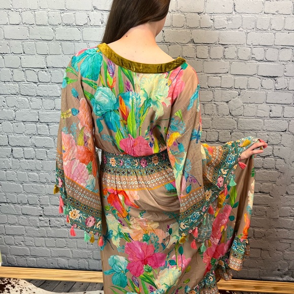 Dark Paradise Aratta Silent Journey Boho Dress L - Picture 3 of 5